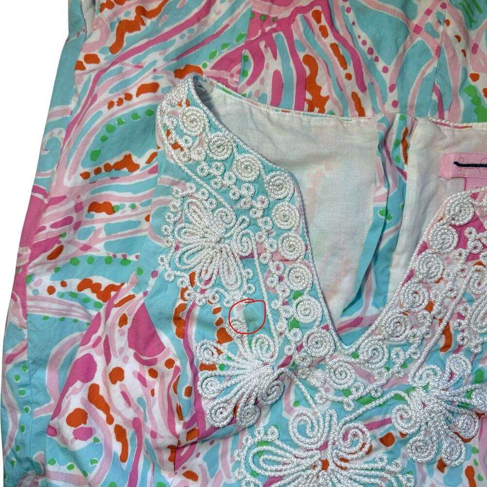 Lilly Pulitzer Gabby Jellies Be Jammin Shift Dress Size 00 Preppy Summer Girly - Picture 5 of 9